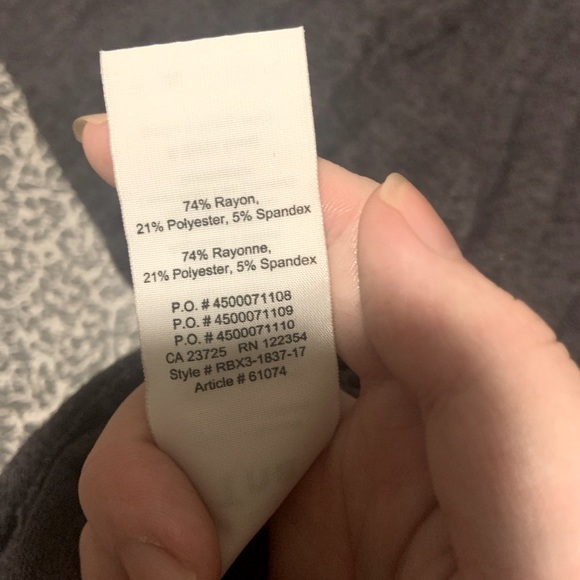 TNA Thermal Hoodie Shirt in Grey size xs - Picture 5 of 5